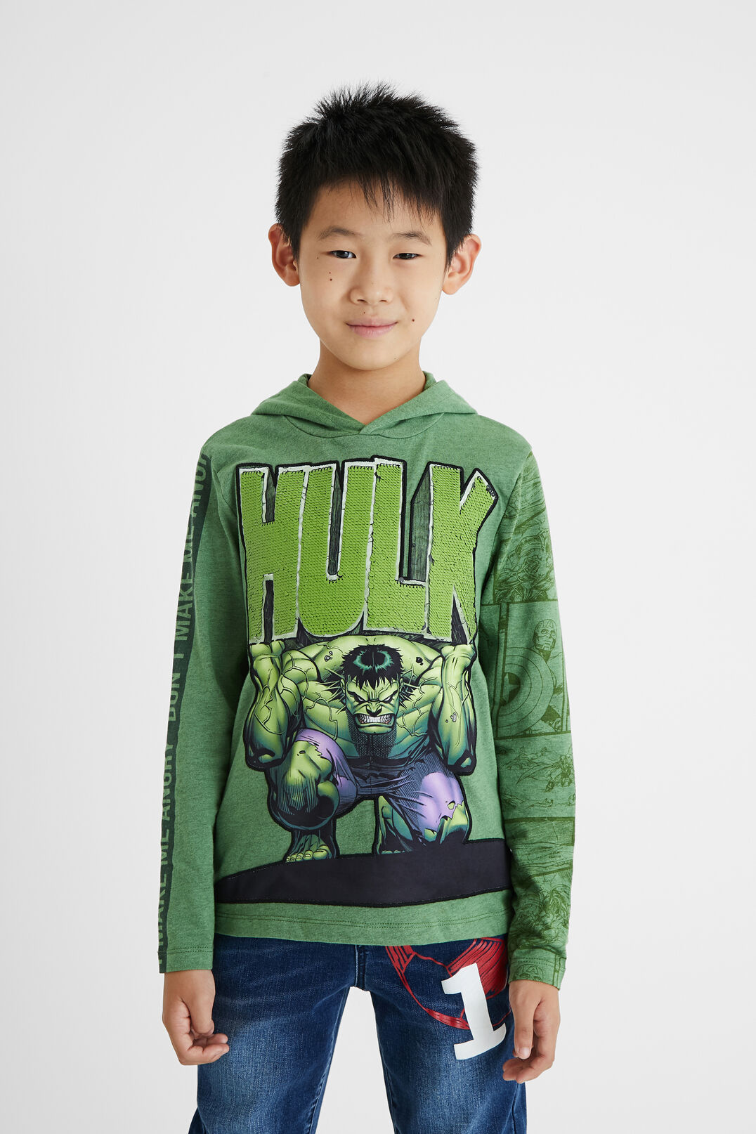 Hulk & - Shirt Desigual | Kids T-Shirts Chef Hemden Chance Wendepailletten